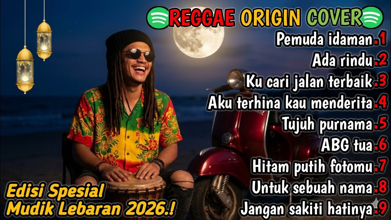 Regae Origin:Cover Lagu Nostalgia-Teman Cocok Untuk Perjalanan.!🌴☕