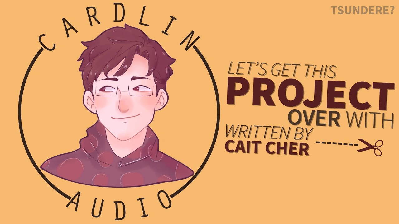 ASMR Voice: Let's get this project over with [M4A] [Male Tsundere?] [Rude] [Reveal]