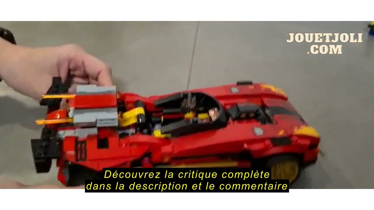 Avis sur la LEGO 71737 Ninjago Le Chargeur Ninja X-1