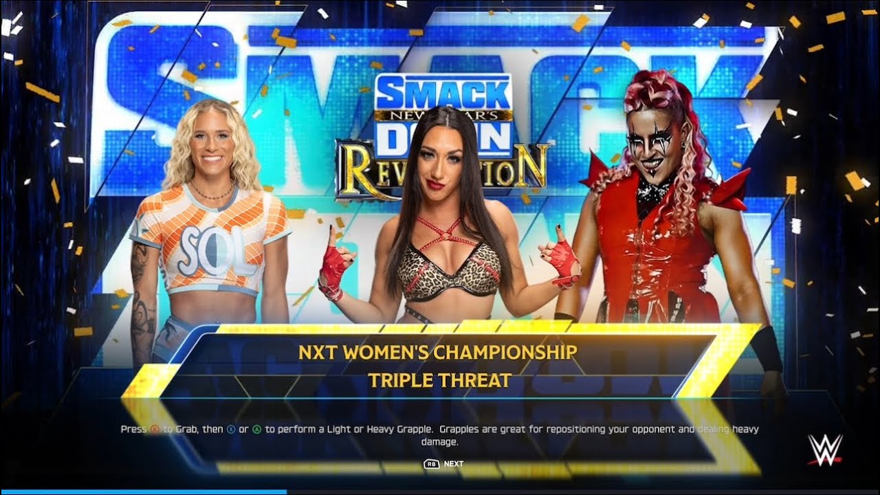 Jacy Jayne vs Sol Ruca vs Zaria for the NXT women’s championship!!