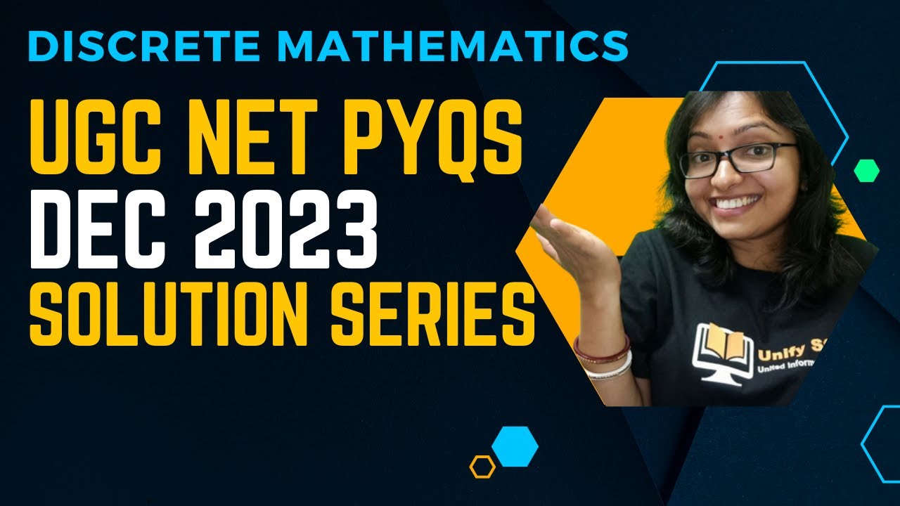 Дискретная математика — решение задач UGC NET PYQs за декабрь 2023 г. | UGC NET CS прошлых лет #u...