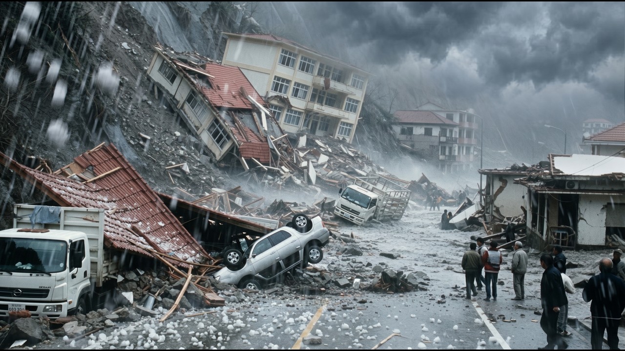 Pakistan Hit by Violent Hailstorm and Landslides | Deadly Storm Chaos Shocks Lahore