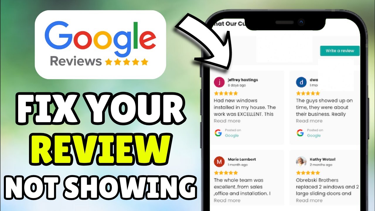 How To Fix Google Reviews Not Showing Up Publicly - Why Are My Google Reviews Not Showing?