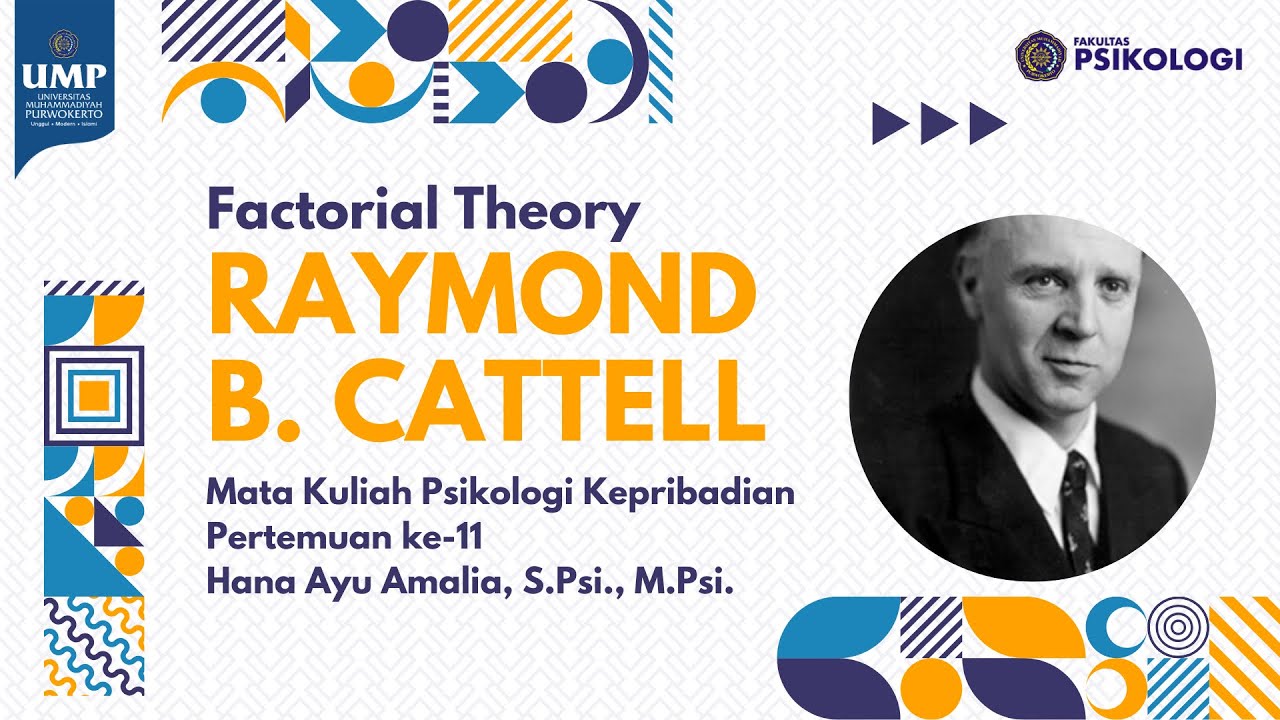 Raymond Cattell - Factorial Theory