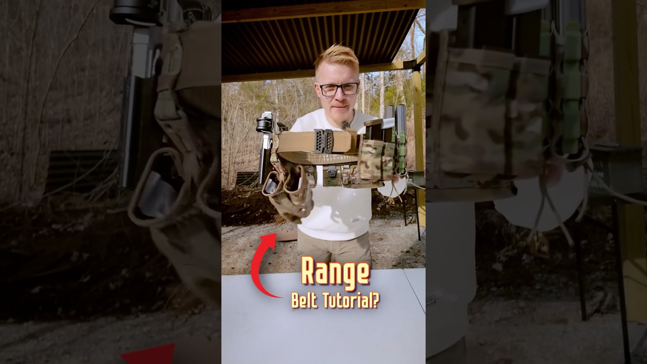 How To Set Up A Range Belt (KORE Battle Belt)