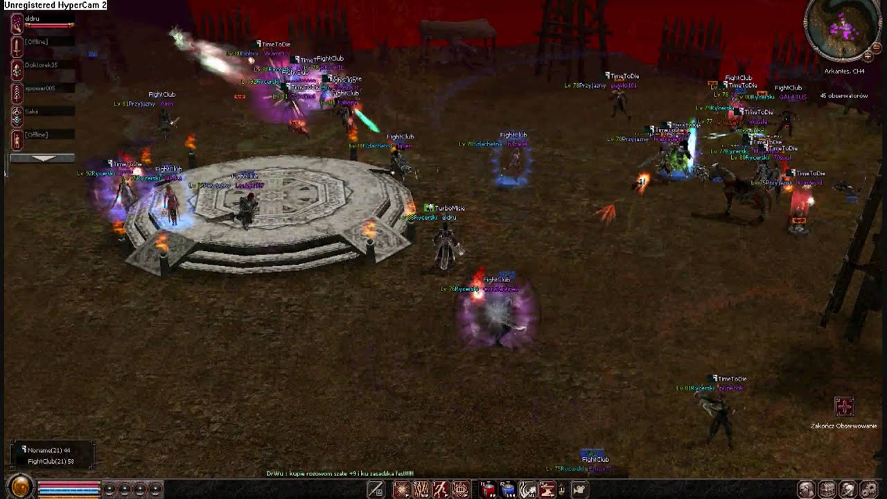 Metin2 wojna FightClub vs. TimeToDie