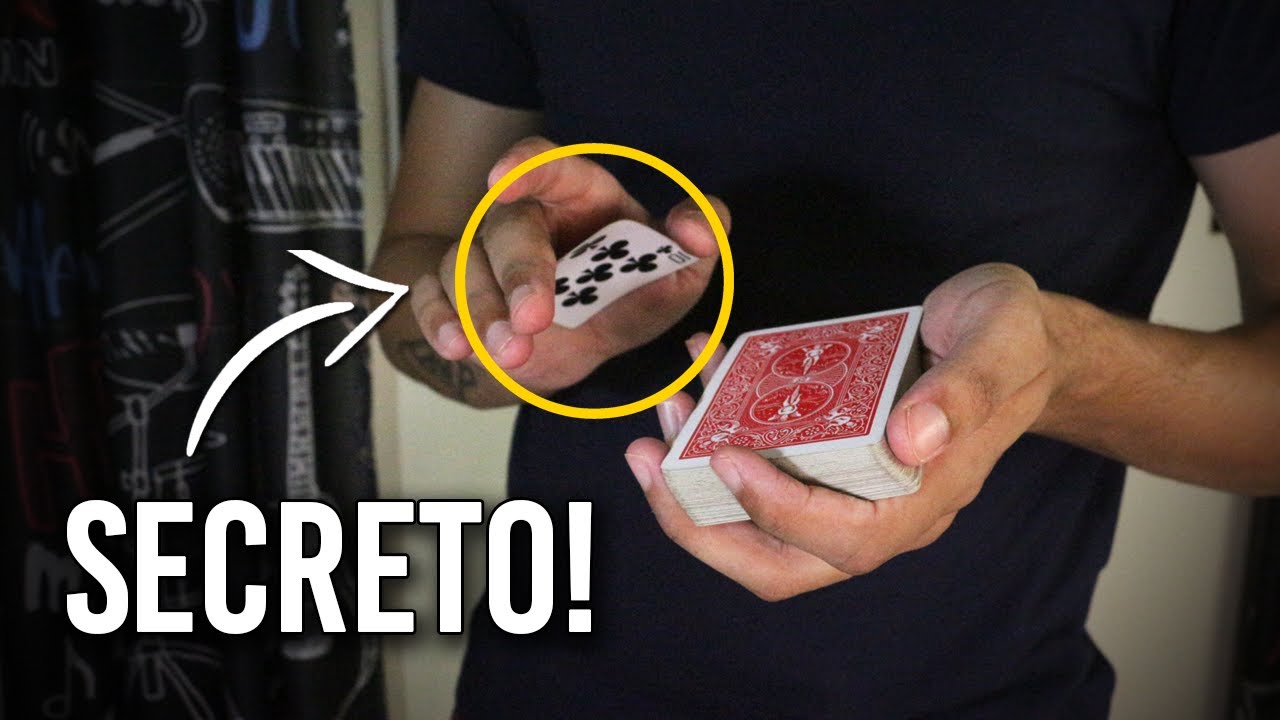 3 formas SECRETAS de controlar uma CARTA! (Truques de MÁGICA)