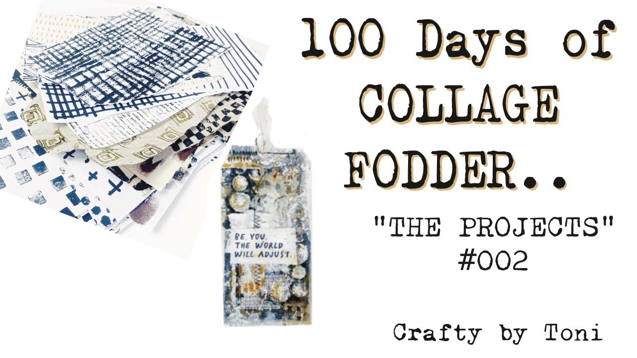 100 Days of Collage Fodder …….”THE PROJECTS” 002