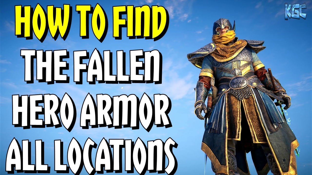 AC Valhalla - How to find the FALLEN HERO ARMOR SET - All Tombs of the Fallen Locations