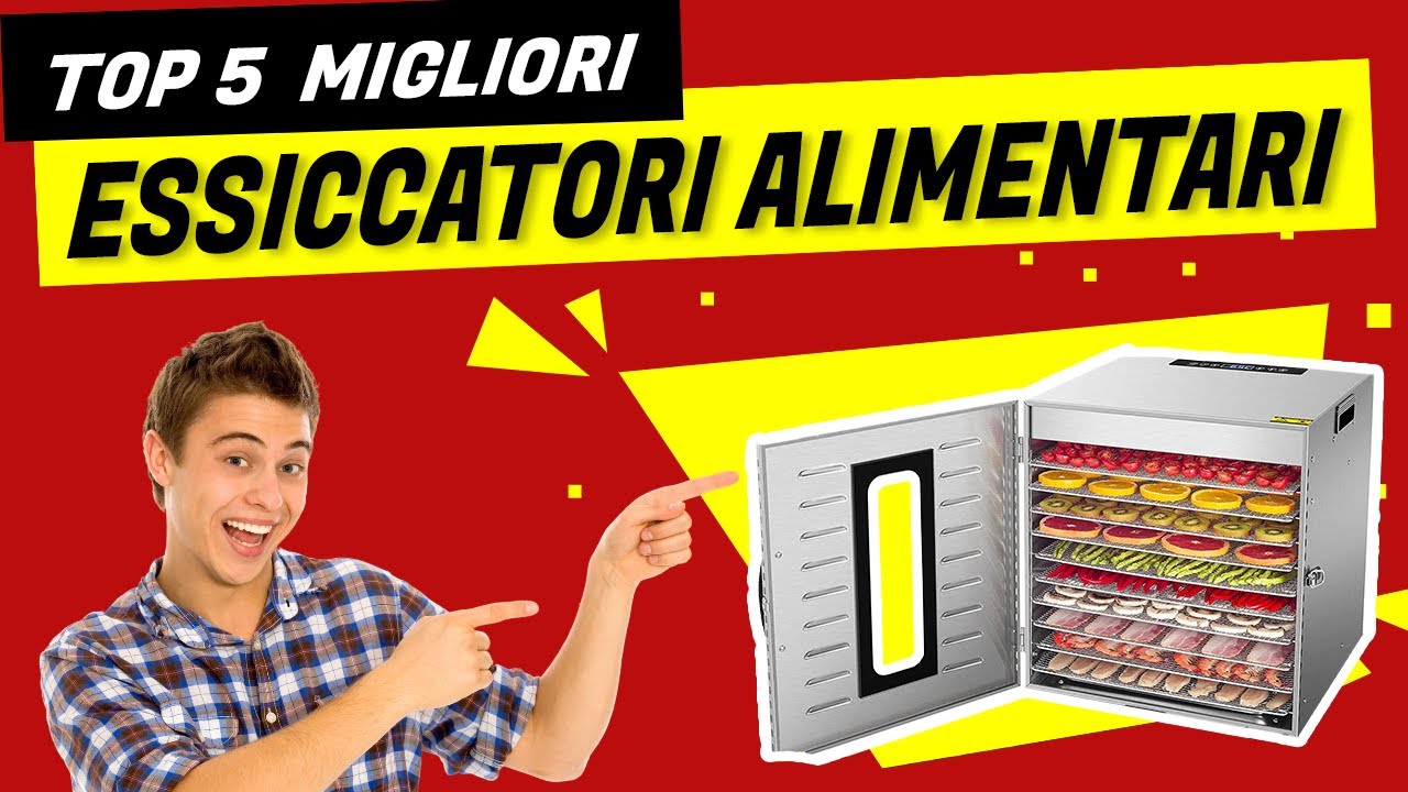 🔥 5 migliori Essiccatori Alimentari 2023 ✅ ❯❯ 【Qualit&agrave; - Prezzo】