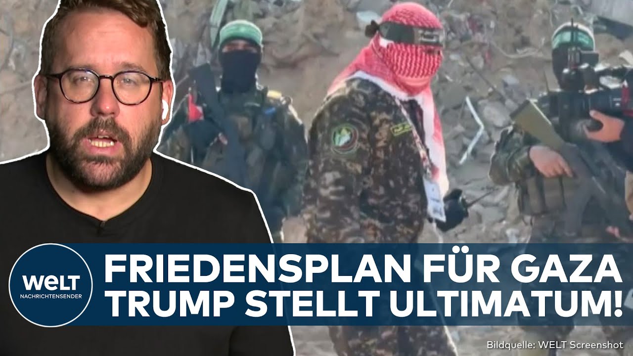 KRIEG IN GAZA: Trump macht Druck auf Hamas! Friedensplan der USA findet breite Zustimmung