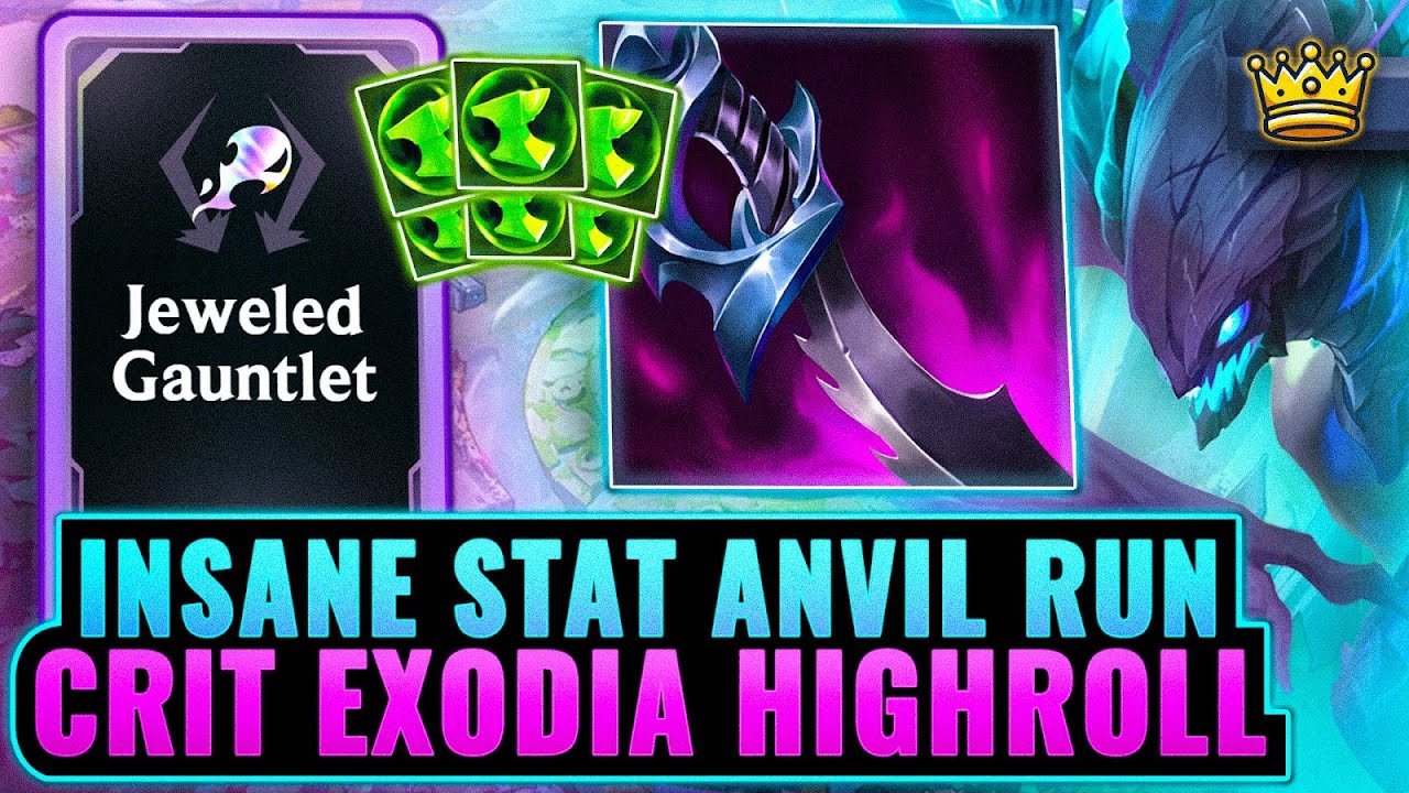 Kha'Zix Ranged Cheese: Jeweled Gauntlet + Anvil Run Crit Synergy | League Arena Gameplay