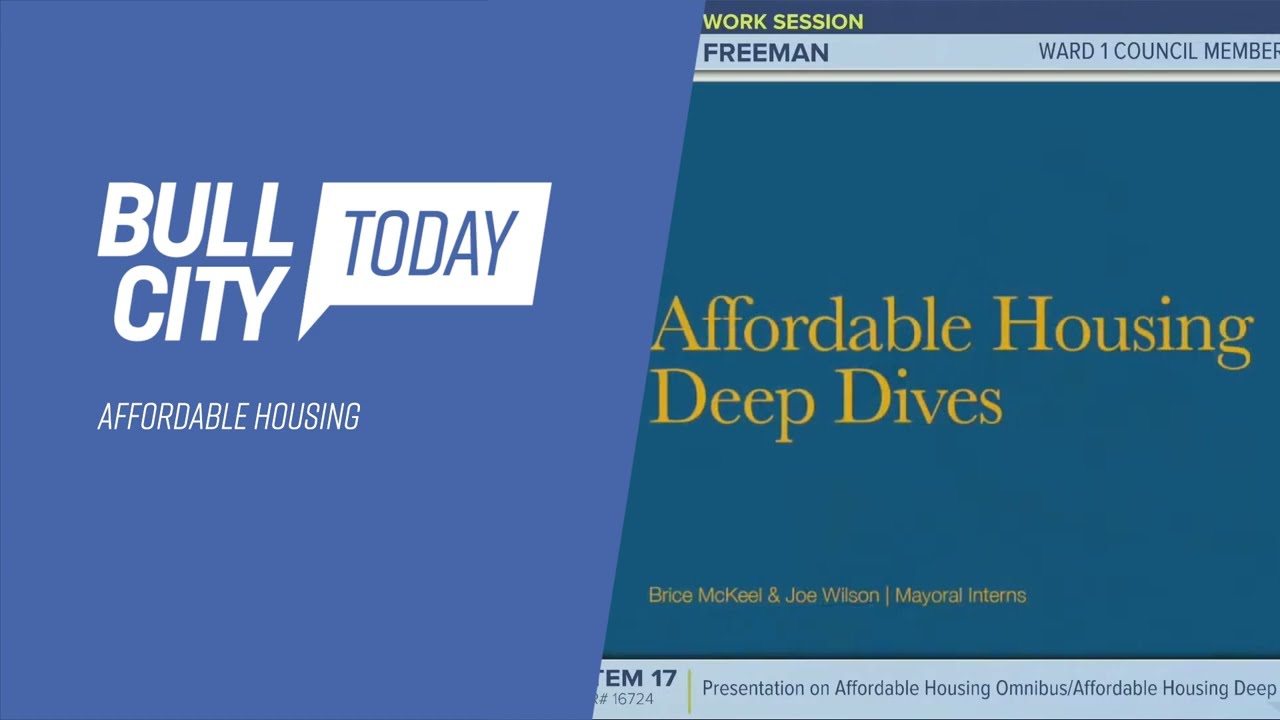 Bull City Today ep. 1409 Affordable Housing (Feb 2, 2024)