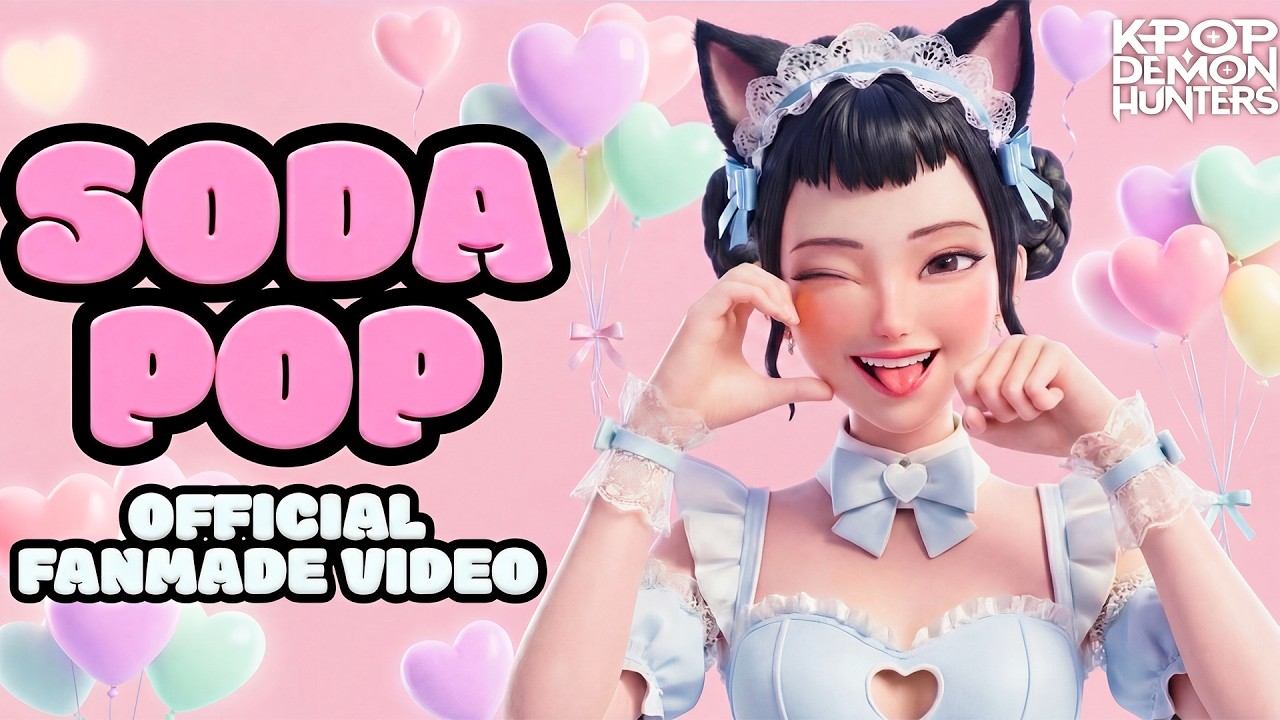 Soda Pop | Huntrix Cafe Version, Huntr/x feat. Zoey | Kpop Demon Hunters (Animated Music Video)