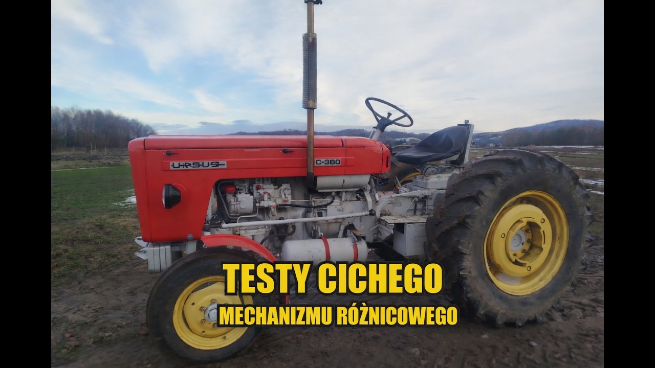 Pierwsza Jazda Ursusa z Nowym Mechanizmem Różnicowym Od Lucyfera