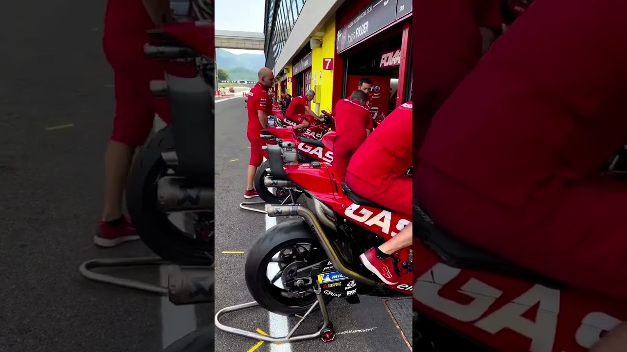 Close up Sound Check😉 on GASGAS Factory Racing Tech3 Team 