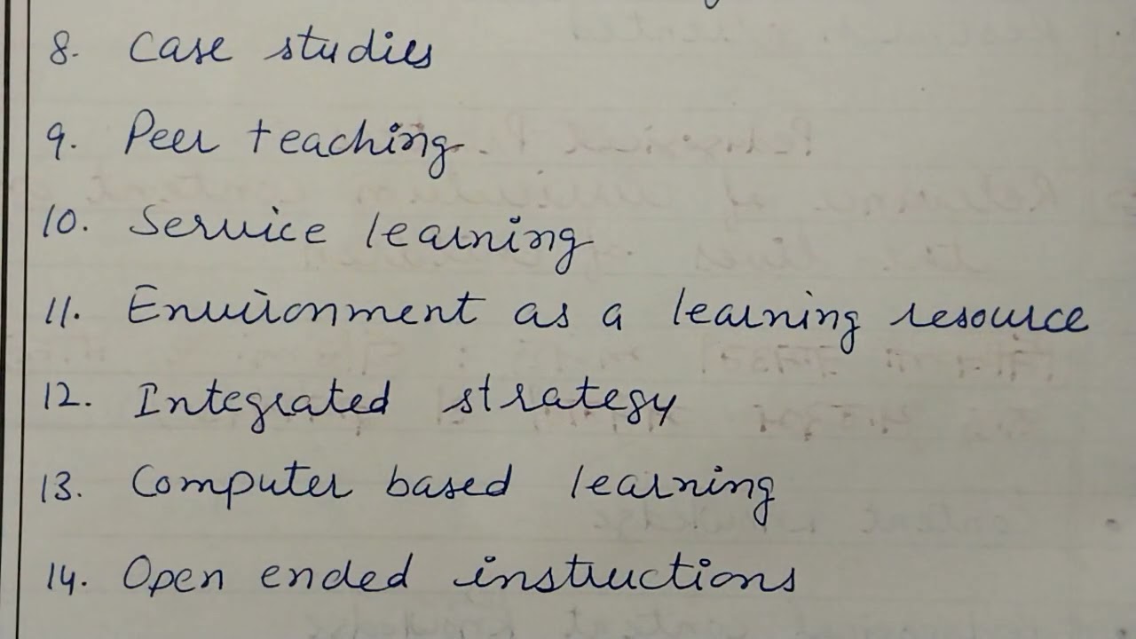 Relevance of Curriculum Content on the Lives of Children // Experiential Learning