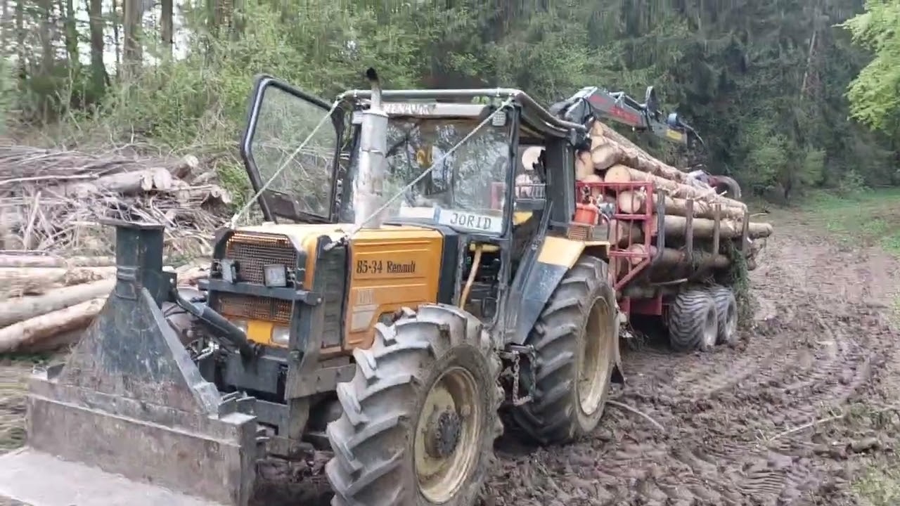 VLOG #34 Käferholz ausfahren und Wagen umwerfen! Getriebe Schaden am Claas