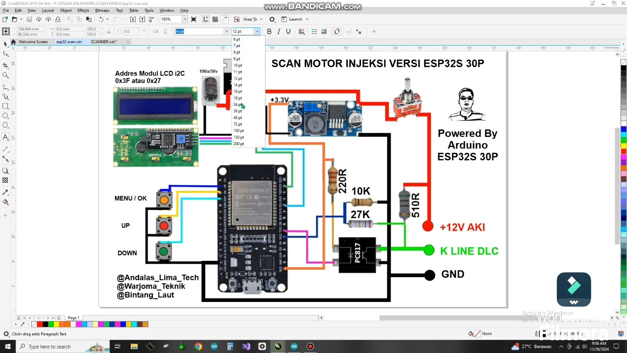 Membuat Alat Scan Injeksi Arduino ESP32, Part 8
