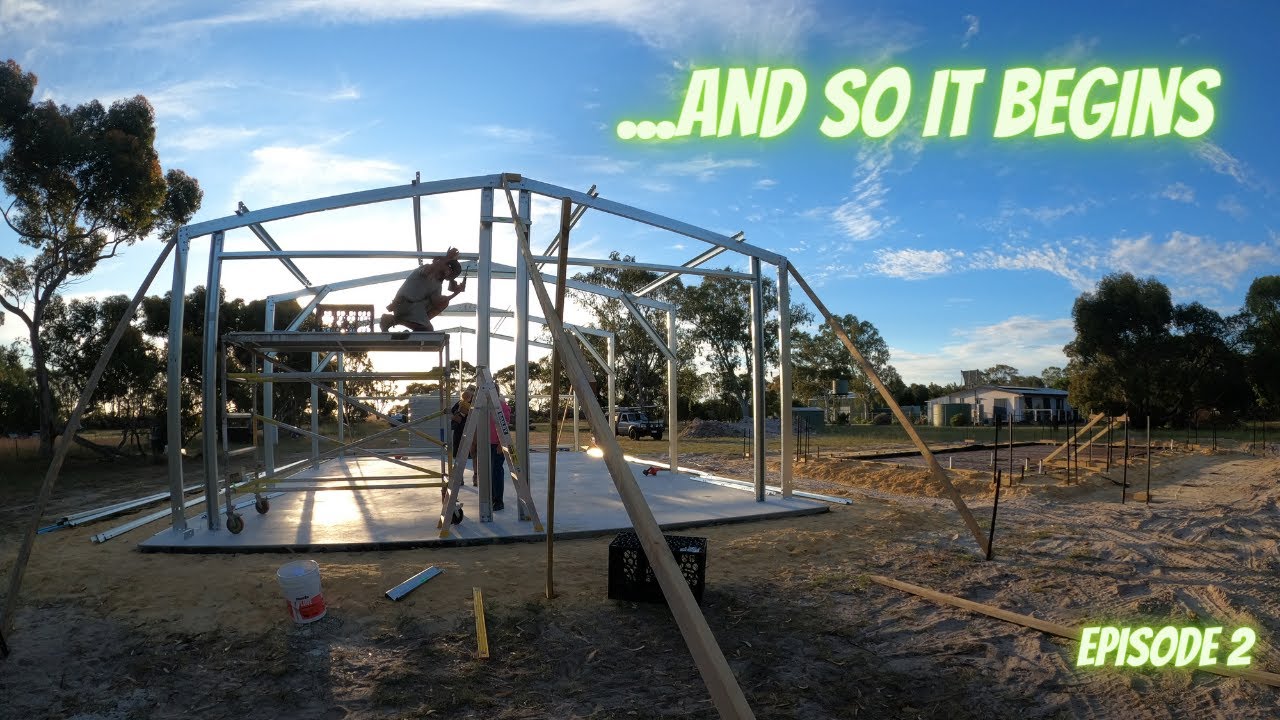 Site Works, Concrete & Shed Building - Owner Building in Australia
