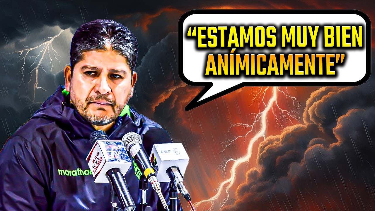 Habl&oacute; VILLEGAS en la previa de la Final del REPECHAJE y dej&oacute; mensajes que Ilusionan a toda BOLIVIA