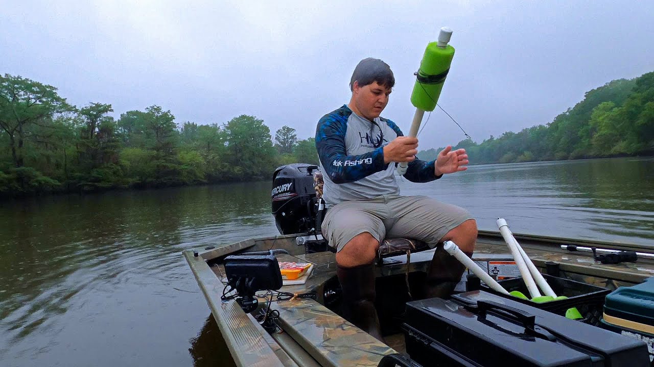 jug fishing in the tracker grizzly
