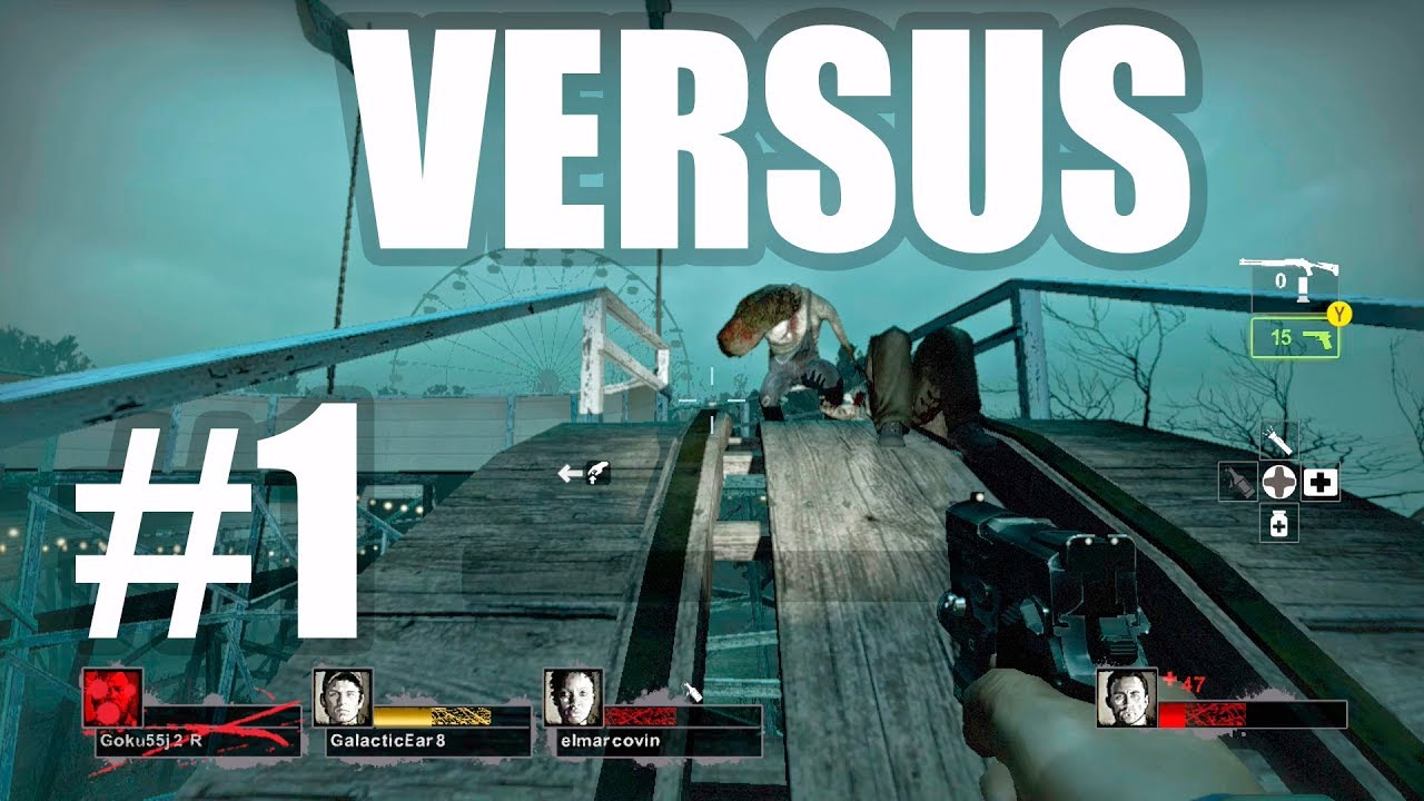Left 4 Dead 2 Enfrentamiento - VERSUS TEAM | SE CANCELA EL DIRECTO | L4D2 FERIA SINIESTRA #1