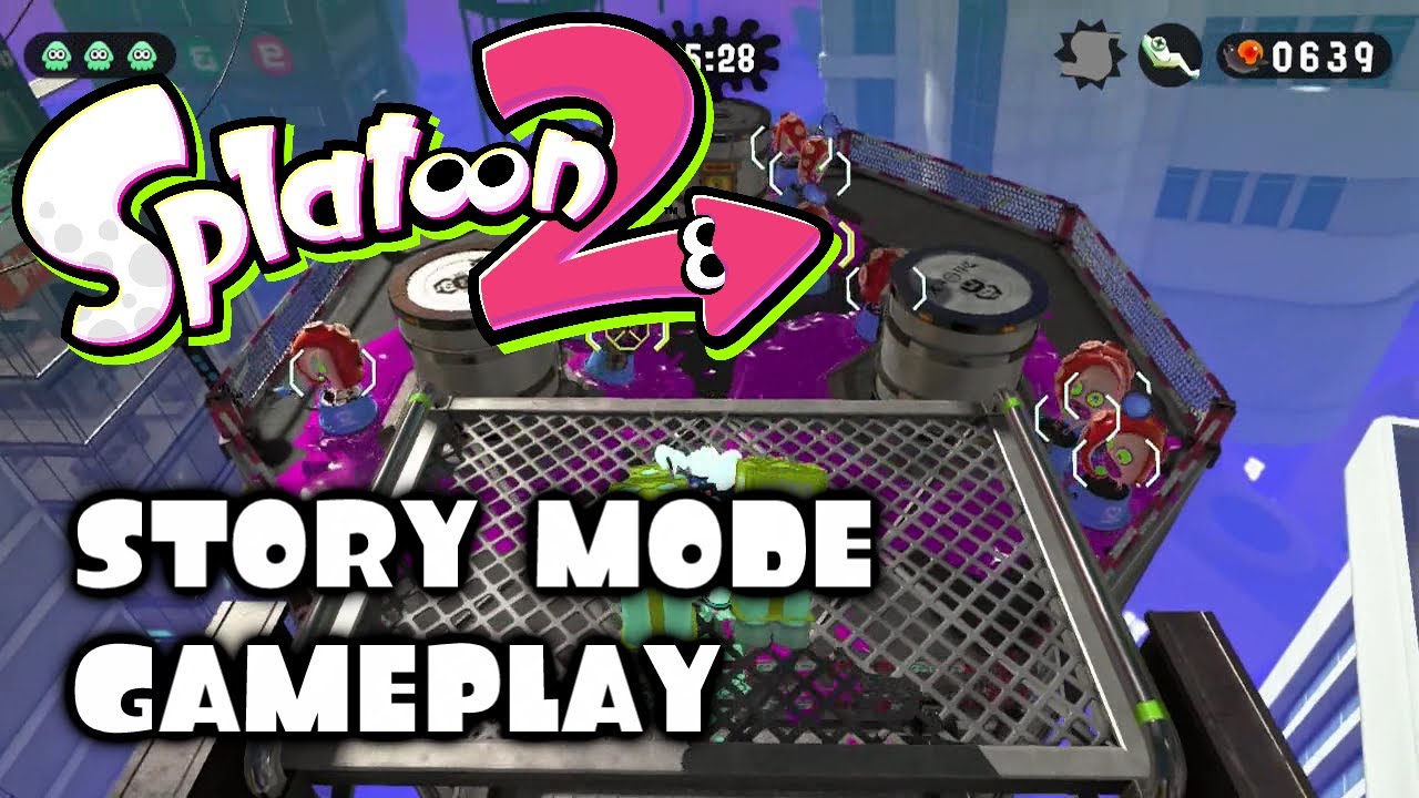 Splatoon 2 - Story Mode Gameplay (Level 1)