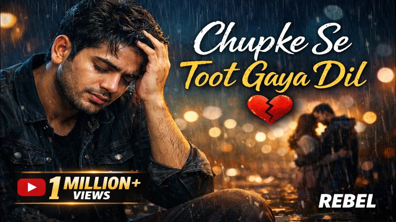 Chupke Se Toot Gaya Dil 💔 New Hindi Sad Song 2026 | Breakup Love Story Song | Rebel Official