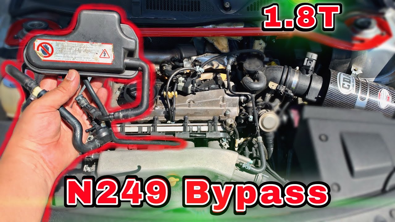 Bypass N249  1.8T 225 / VAG Audi TT mk1 8n *FÁCIL*
