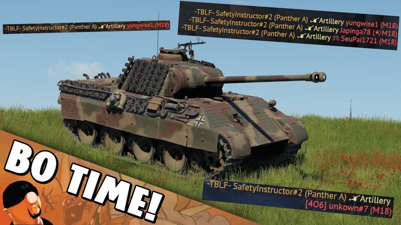 Artillery Strikes & Emotional Damage! - The Panther A is still a War Thunder Legend