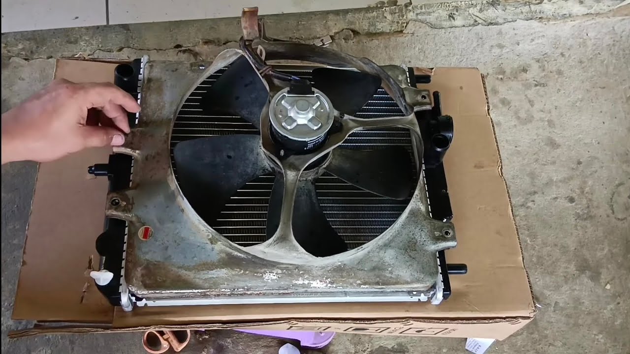 Cara Tukar Radiator Kancil