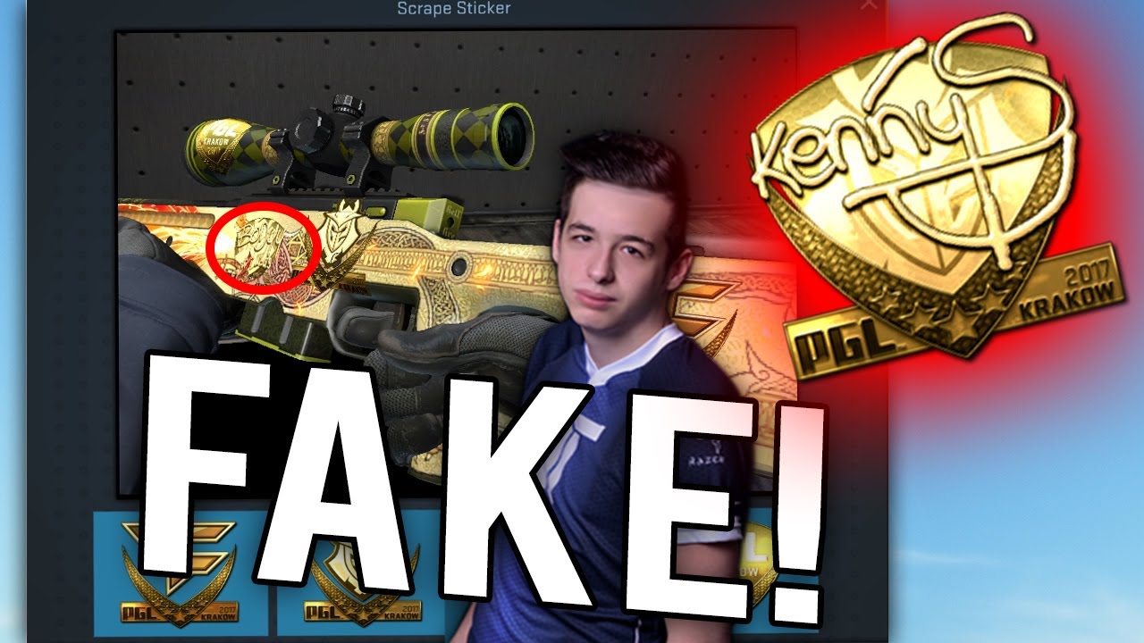 You Can Make a FAKE kennyS Souvenir Dragon Lore..