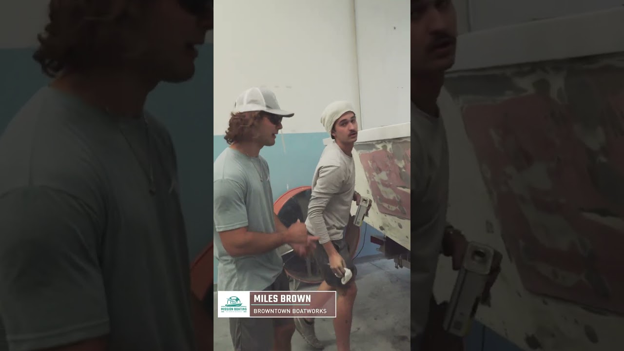 Armstrong Outboard Bracket - Mission Boating w/ Adam Mellusi -  Transom prep at Browntown