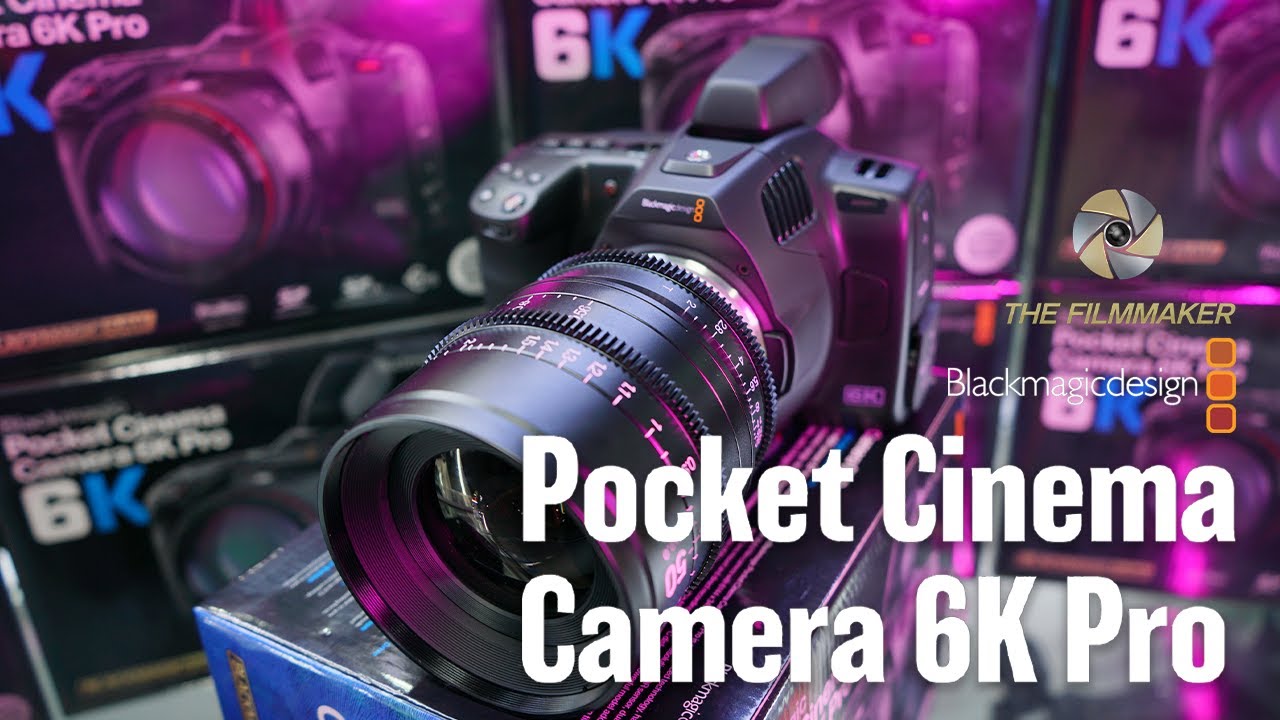 [ESPAÑOL] Blackmagic Pocket Cinema Camera 6K PRO | Perú 🇵🇪