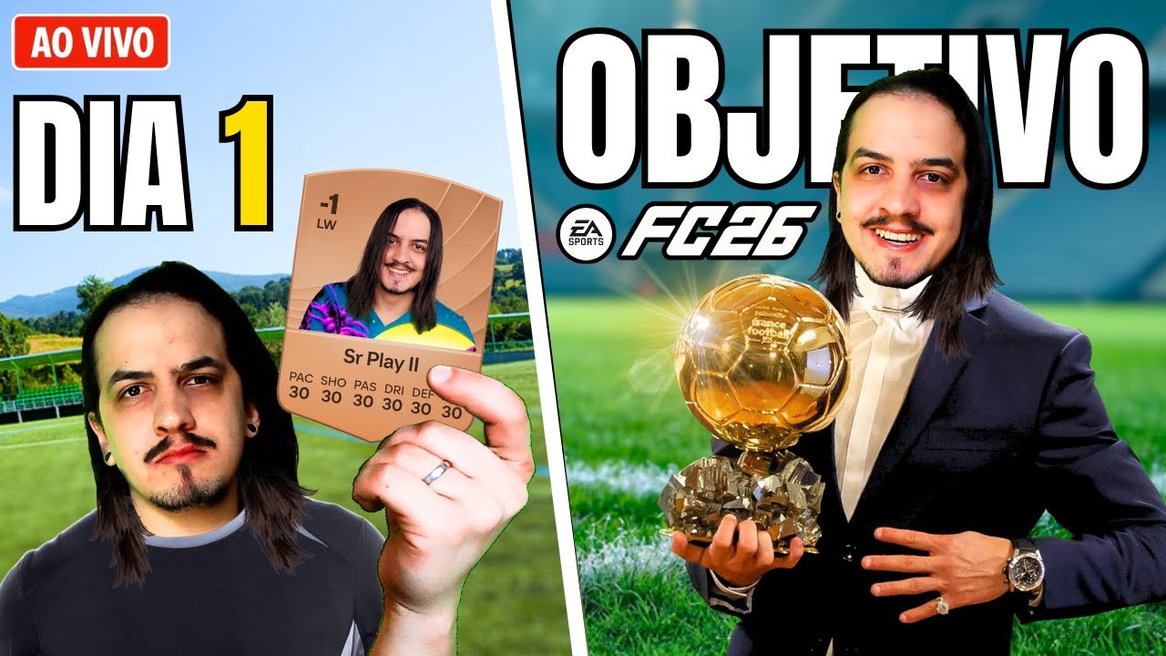🔴 UT E MODO CARREIRA! (FC26) -  ESPECIAL FIM DE ANO NO FIFA 26