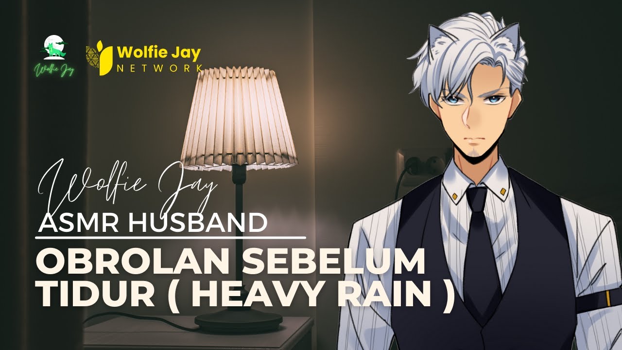 ASMR VA HUSBAND BOYFRIEND | Talking with you + Heavy Rain Sound |ASMR COWOK | VA COWOK