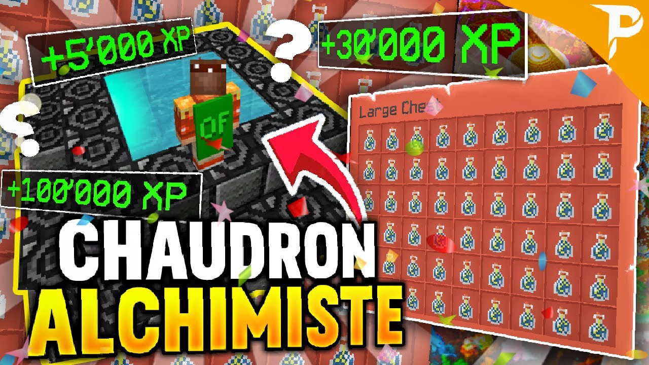 J'AI CRAFT LE CHAUDRON EN -24H (+200 Lightning Potions) - PALADIUM V8 EP.3