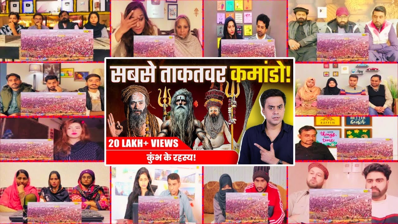 Mahakumbh:🚩सनातन की शक्ति💥से दुनिया हैरान🕉️| Naga Sadhus | Pakistani Reaction | कुंभ मेला 2025