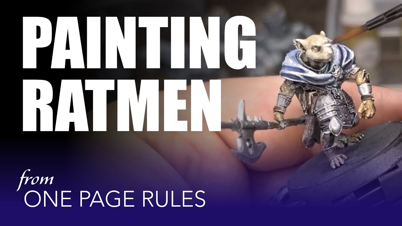 Painting Ratmen | Beginners Level |  One Page Rules