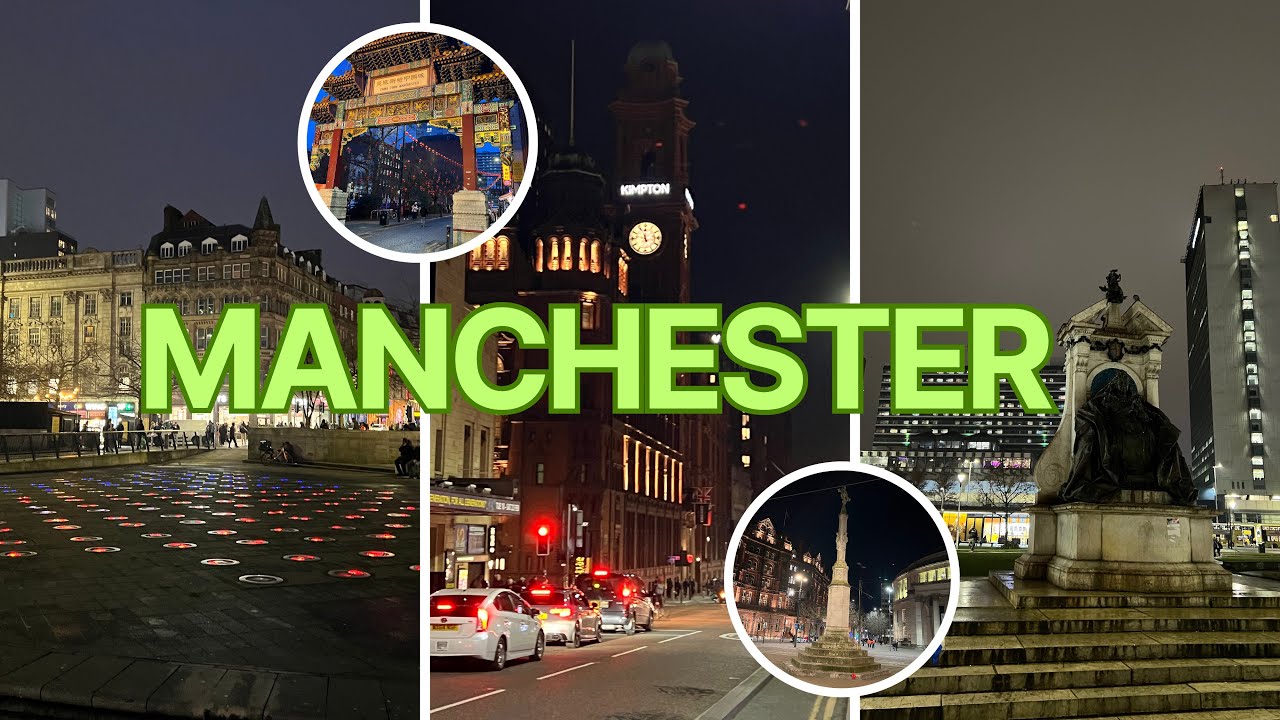Manchester | UK 🇬🇧 | City Centre | 4K Walking Tour #travel