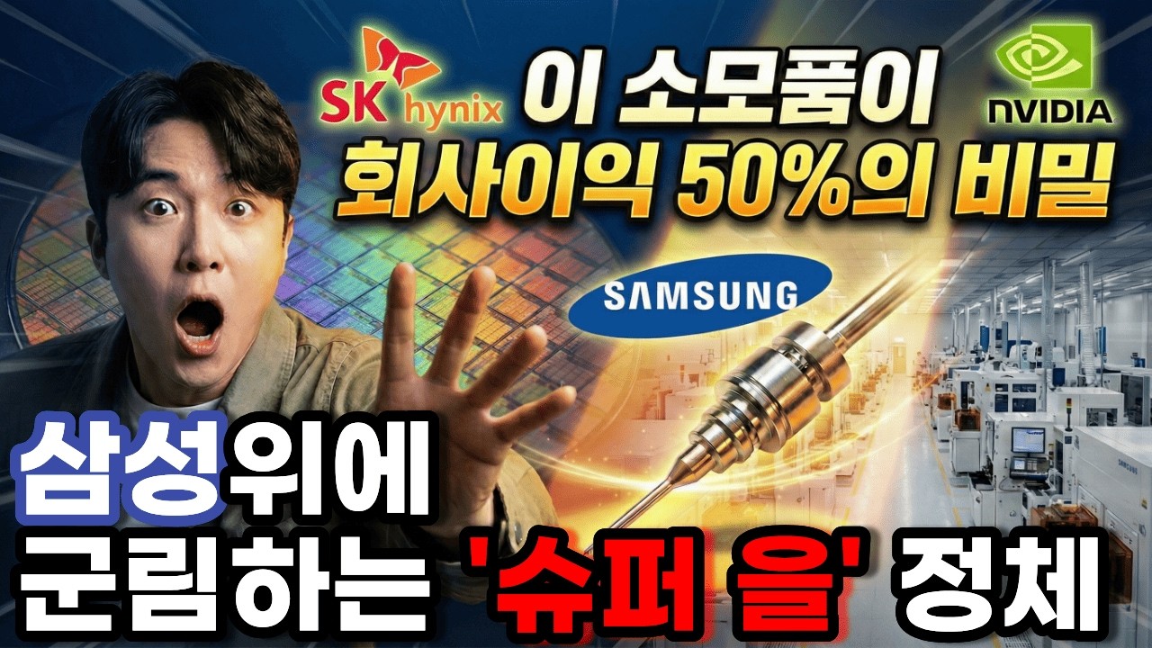 삼성전자 주주라면 꼭 알아야 할 '괴물 기업'. 반도체8공정 7탄 EDS 소부장 총정리