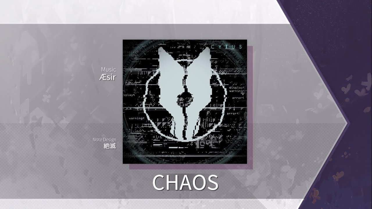 【Arcaea】 CHAOS [Future 10+] Chart View