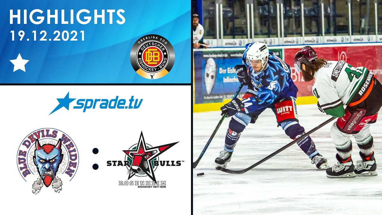 20. Spieltag: Blue Devils Weiden - Starbulls Rosenheim