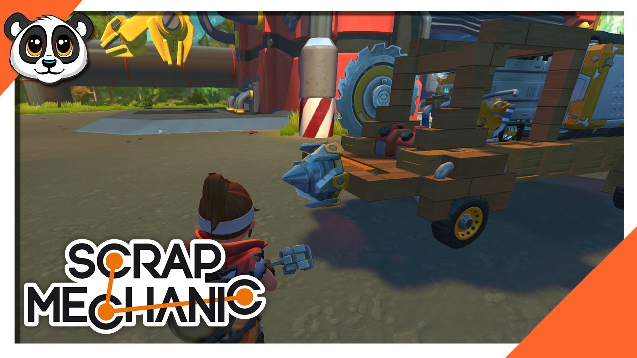 Scrap Mechanic Survival | Part 8 | Crafting the Drill & Saw Blade!