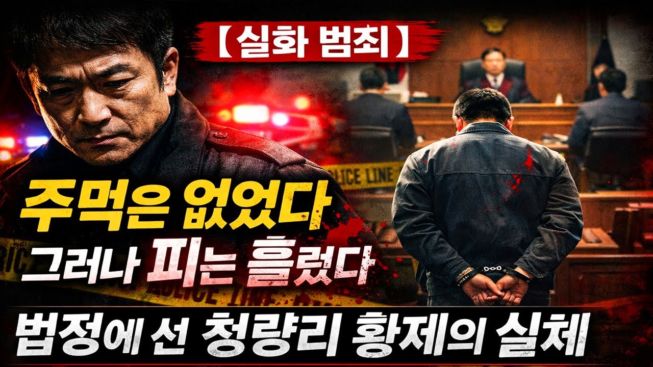【실화 범죄】주먹은 없었다 그러나 피는 흘렀다 법정에 선 청량리 황제의 실체 | 서울 암흑가
