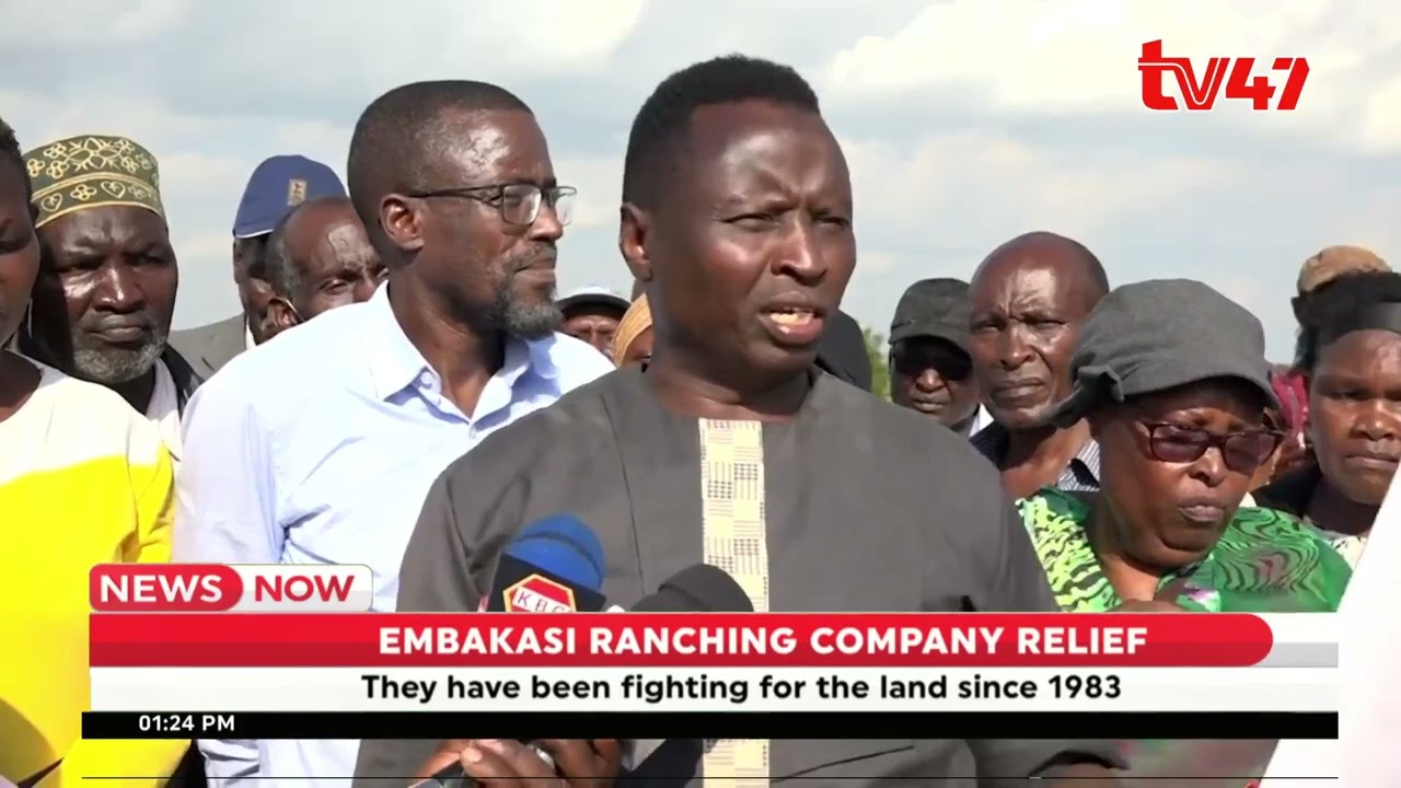Shareholders from the embattled Embakasi ranching company  presented with title deeds