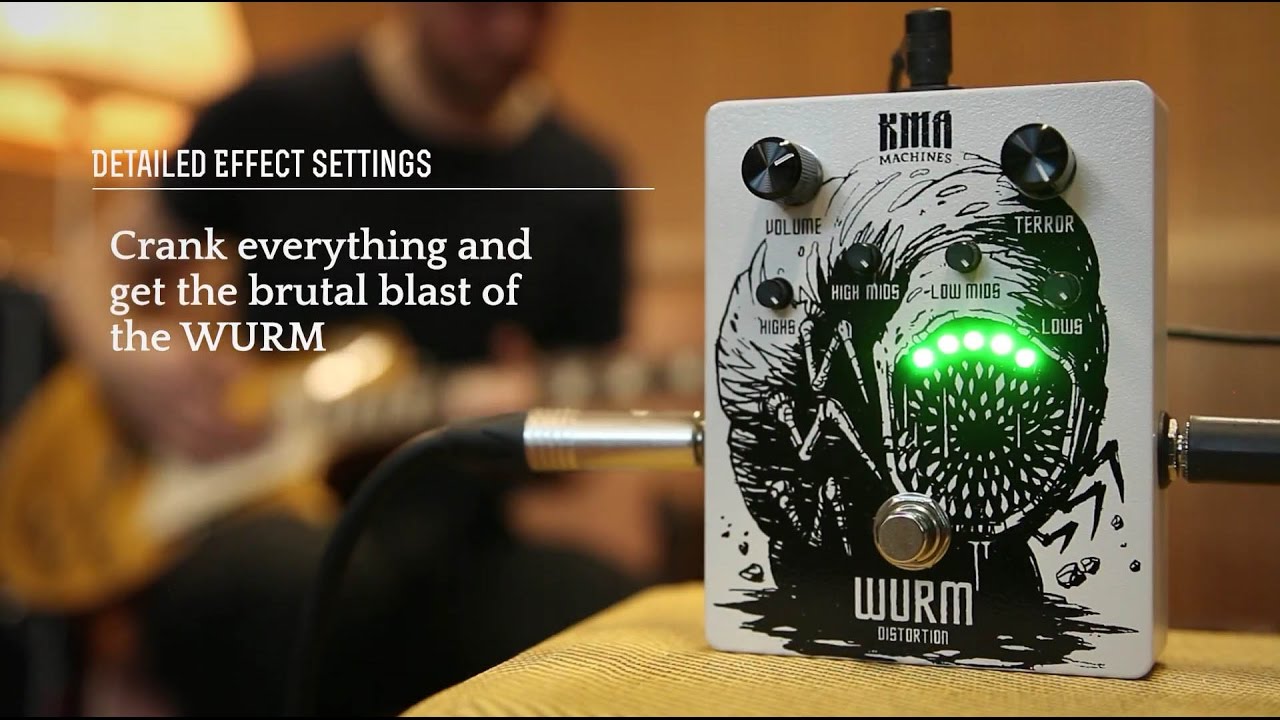 KMA Machines - WURM Distortion - Official Studio Demo