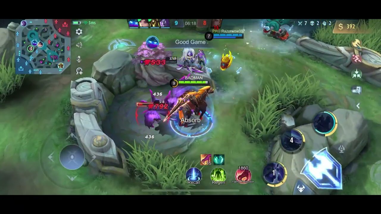 LEOMORD Hyper carry Best BUILD 2023 | BADMAN Gaming | MLBB