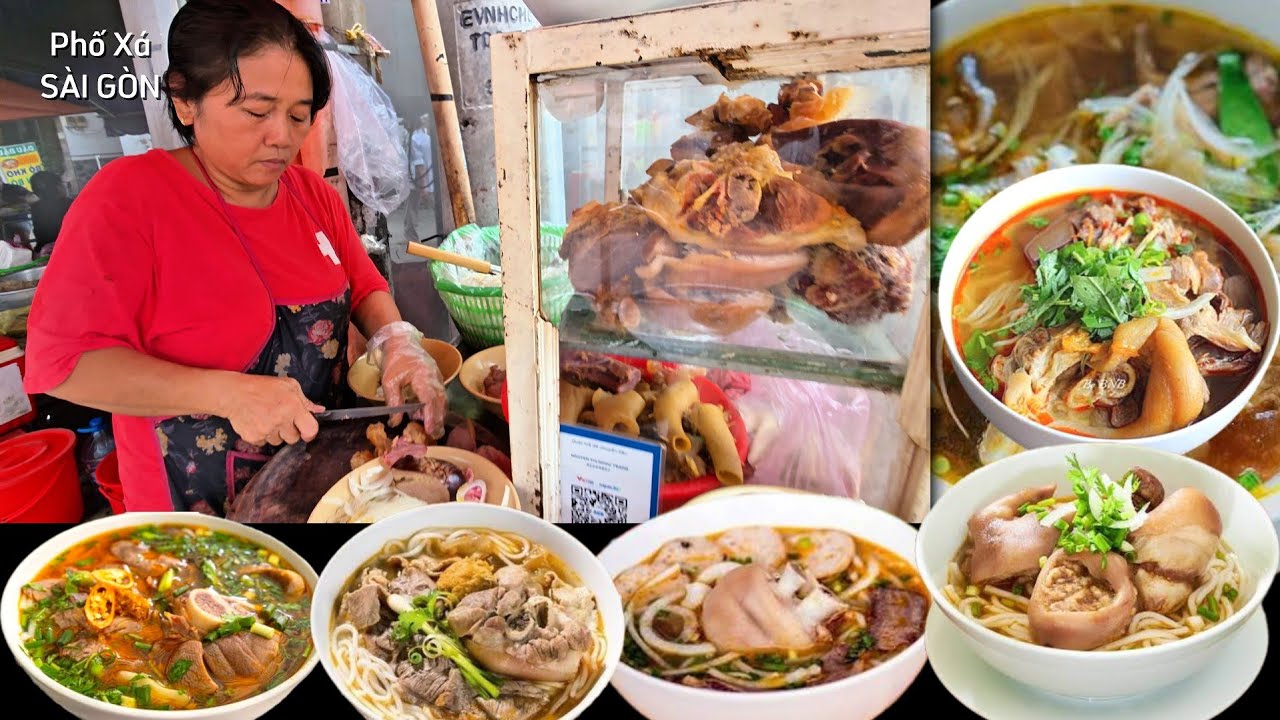 Độc đáo QUÁN BÚN BÒ chỉ bán các topping KHÔNG GIỐNG AI : lưỡi bò, móng bò,  tim bò 50k CỰC ĐẮT KHÁCH